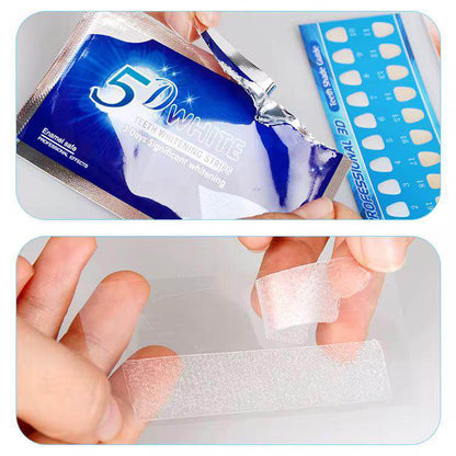 BANDES DE BLANCHIMENT DENTAIRE - 5D WHITE